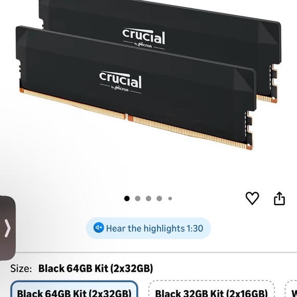 DDR5 RAM Gaming Memory - Picture 4 of 4